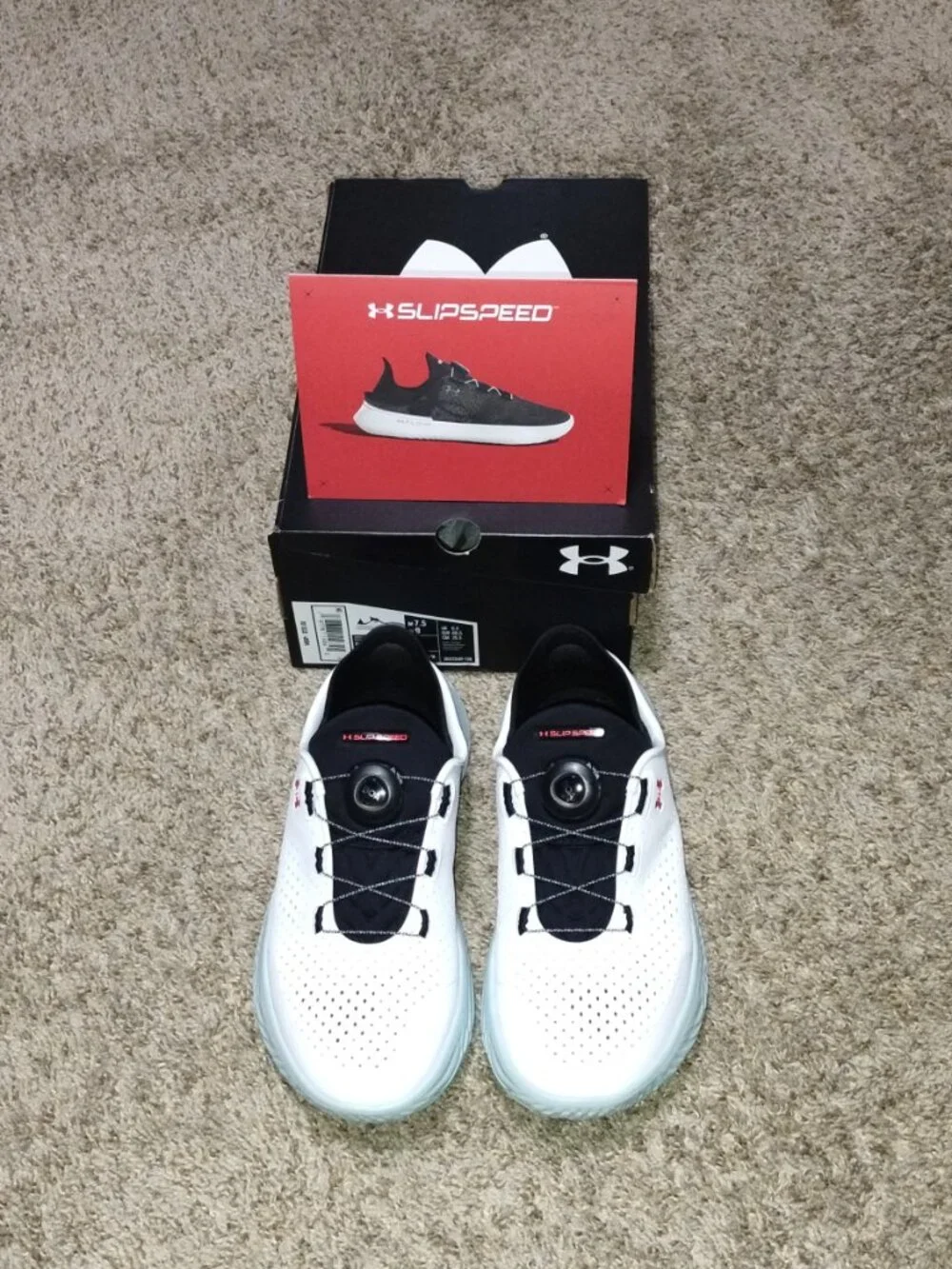 Under Armour SLIPSPEED Trainer Shoes US Women Size 9/Men US Size 7.5/NIB.